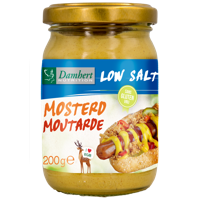 Damhert Low Salt Mosterd Glutenvrij - thumbnail