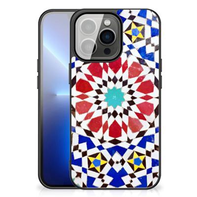 iPhone 13 Pro Max Marmeren Print Telefoonhoesje Mozaïek