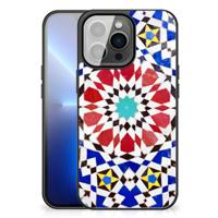 iPhone 13 Pro Max Marmeren Print Telefoonhoesje Mozaïek - thumbnail
