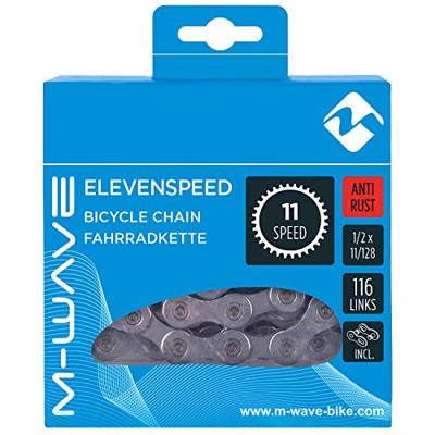 M-Wave Kmc ketting 11v zilver antiroest (116 schakels)