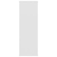 Wandschappen 104x20x60 cm spaanplaat wit - thumbnail
