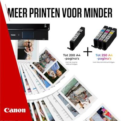 Canon Inktcartridge CLI-581 XXL Origineel Combipack Zwart, Cyaan, Magenta, Geel 1998C007 - thumbnail