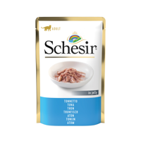 SCHESIR in jelly Tuna - nat kattenvoer - 85 g - thumbnail