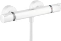 Hansgrohe Ecostat douche thermostaatkraan 15cm mat wit - thumbnail