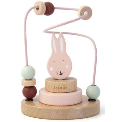 Trixie houten motoriekspiraal mrs. rabbit