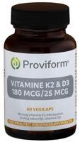 Proviform Vitamine K2 & D3 180 mcg/25 mcg Capsules - thumbnail