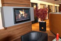 Acer Maple Y deluxe kunstboom 160cm - burgundy - thumbnail