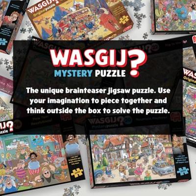 Jumbo Wasgij? Mystery 28 kat en muisspel! 1000 stukjes - thumbnail