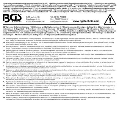 BGS technic grease gun