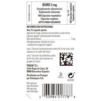 Solgar Boron (Borium) 3 mg Capsules - thumbnail