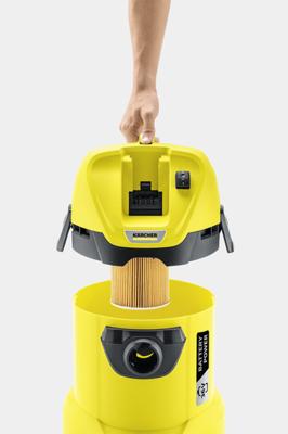 KARCHER WD 3 draadloze water- en stofzuiger - Blaasfunctie - Tank van 17 liter - 300 W - thumbnail