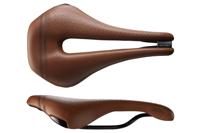 Selle Italia Novus Boost Gravel Heritage Superflow S3 Zadel - Bruin - thumbnail
