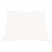 Zonnezeil 160 g/m 4/5x3 m HDPE wit - thumbnail