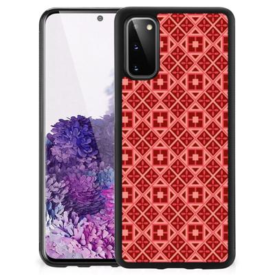 Samsung Galaxy S20 Bumper Case Batik Rood Samsung Galaxy S20 Bumper Case Batik Rood