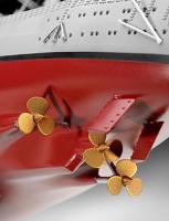 Revell 1/350 Battleship Bismarck - thumbnail