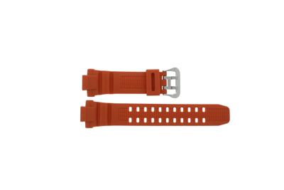 Horlogeband Casio 10370830 / GW-3000M-4A Kunststof/Plastic Oranje 14mm