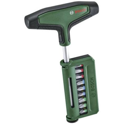 Bosch Groen Schroevendraaierset | T-greep Bit | 19-delig - 1600A039J3 Bosch Groen Schroevendraaierset | T-greep Bit | 19-delig - 1600A039J3