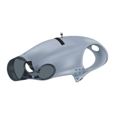 Lichaamsbeschermer voor honden Trixie Grijs S