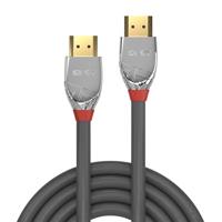 Lindy 37873 3m HDMI Type A (Standard) HDMI Type A (Standard) Grijs, Zilver HDMI kabel - thumbnail