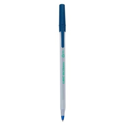Balpen Bic Ecolutions round stic medium blauw | 60 stuks Balpen Bic Ecolutions round stic medium blauw | 60 stuks