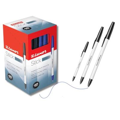 Balpen quantore stick blauw | 500 stuks