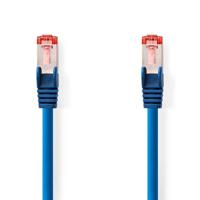 CAT6-kabel | RJ45 Male | RJ45 Male | S/FTP | 0.50 m | Rond | LSZH | Blauw | Polybag - thumbnail