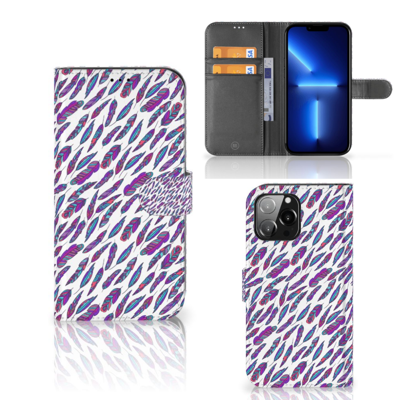 iPhone 13 Pro Max | Telefoon Hoesje | Feathers Color iPhone 13 Pro Max | Telefoon Hoesje | Feathers Color