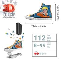 Ravensburger 3d puzzel sneaker naruto, 108st. - thumbnail