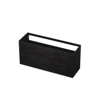 INK - Onderkast 2 Laden Push To Open 65cm Hout Decor - 1400x450x650 Mm - Houtskool Eiken - thumbnail