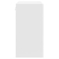 Keukenwandkast Porto bewerkt hout wit - thumbnail