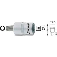 HAZET Dopsleutelbit 992-T27 · 1/2 inch (12,5 mm) vierkant hol · Binnen-TORX®-profiel · SW T27 - thumbnail