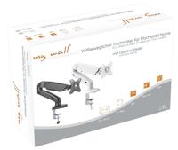 My Wall HL 16 WL Monitor-tafelbeugel 1-voudig 43,2 cm (17) - 81,3 cm (32) Wit Draaibaar, Kantelbaar - thumbnail