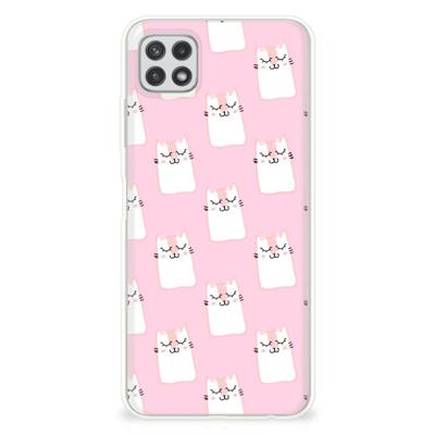 Samsung Galaxy A22 5G | TPU Hoesje | Sleeping Cats