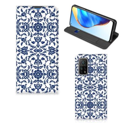 Xiaomi Mi 10T | 10T Pro Smart Cover Flower Blue Xiaomi Mi 10T | 10T Pro Smart Cover Flower Blue