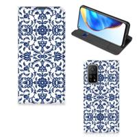 Xiaomi Mi 10T | 10T Pro Smart Cover Flower Blue - thumbnail