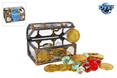 Destination Deep Schatkist met Munten en Diamanten, 61dlg.