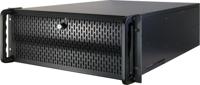Inter-Tech IPC 4U-4129L Rack Metallic, Zilver - thumbnail
