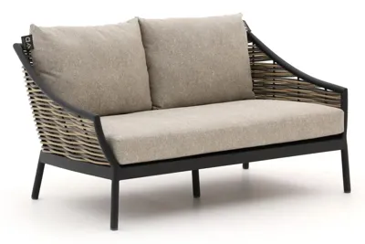 Apple Bee | Loungebank Milou 2-zits | Black