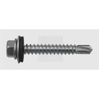 SWG 21165503810 Zelfborende schroef 5.5 mm 38 mm Buitenzeskant DIN 7504-K Staal Verzinkt 100 stuk(s) - thumbnail