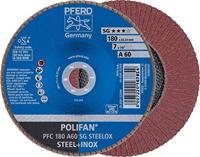 PFERD TOOLS 67706185 A Psf Steelox Lamellenschijf Diameter 180 mm Boordiameter 22.23 mm 10 stuk(s) - thumbnail