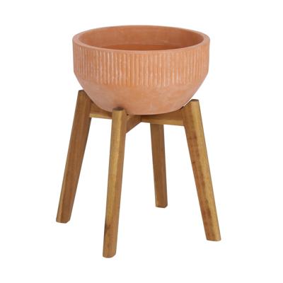 Kave Home Plantenstandaard Subject Ø27,5cm - Hout Kave Home Plantenstandaard Subject Ø27,5cm - Hout