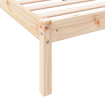 Bedframe extra lang zonder matras massief grenenhout 200x220 cm Bedframe extra lang zonder matras massief grenenhout 200x220 cm