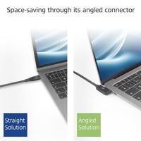 ACT USB 3.0 10Gbps 60W USB Type-C (haaks horizontaal) - USB Type-C (haaks verticaal) 0.5m - thumbnail