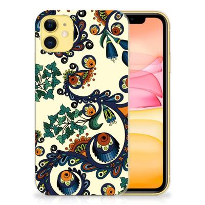 Siliconen Hoesje Apple iPhone 11 Barok Flower Siliconen Hoesje Apple iPhone 11 Barok Flower