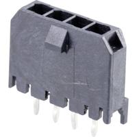 Molex 436500416 Male header, inbouw (standaard) Totaal aantal polen: 4 Rastermaat: 3 mm Inhoud: 1 stuk(s) Tray - thumbnail