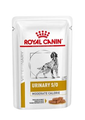 Royal Canin Veterinary Urinary S/O Moderate Calorie natvoer hond (in saus) 4 dozen (48 x 100 g)