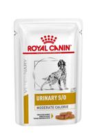Royal Canin Veterinary Urinary S/O Moderate Calorie natvoer hond (in saus) 4 dozen (48 x 100 g) - thumbnail