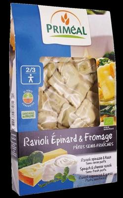Primeal Ravioli spinazi kaas bio 250 Gram Primeal Ravioli spinazi kaas bio 250 Gram