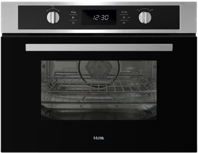 Etna CM444RVS Inbouw combimagnetrons Grijs