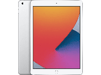 Refurbished iPad 2020 128 GB 4G Zilver Als nieuw - thumbnail
